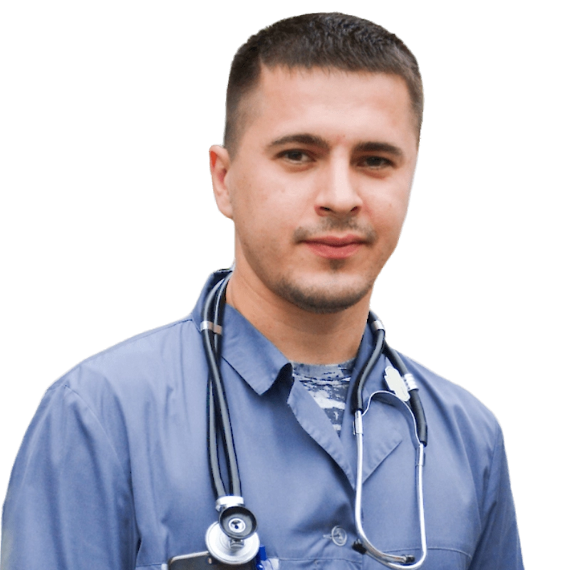 Осипов Егор Дмитриевич - фельдшер клиники Метод Довженко в Старобельске
